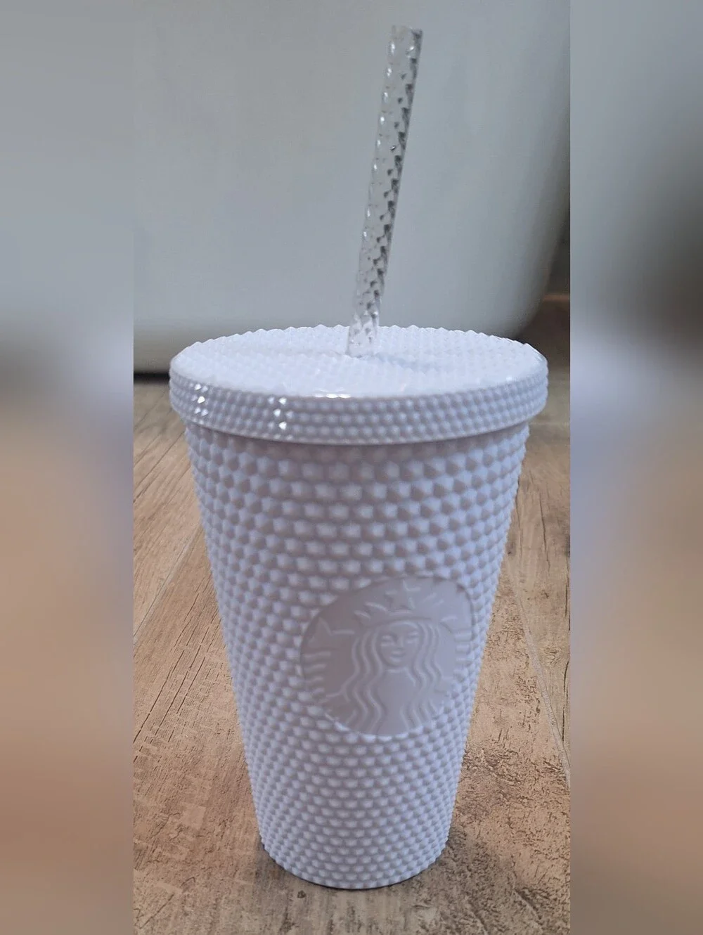 Starbucks Lavender Studded Cold Cup Tumbler 16 oz with Straw